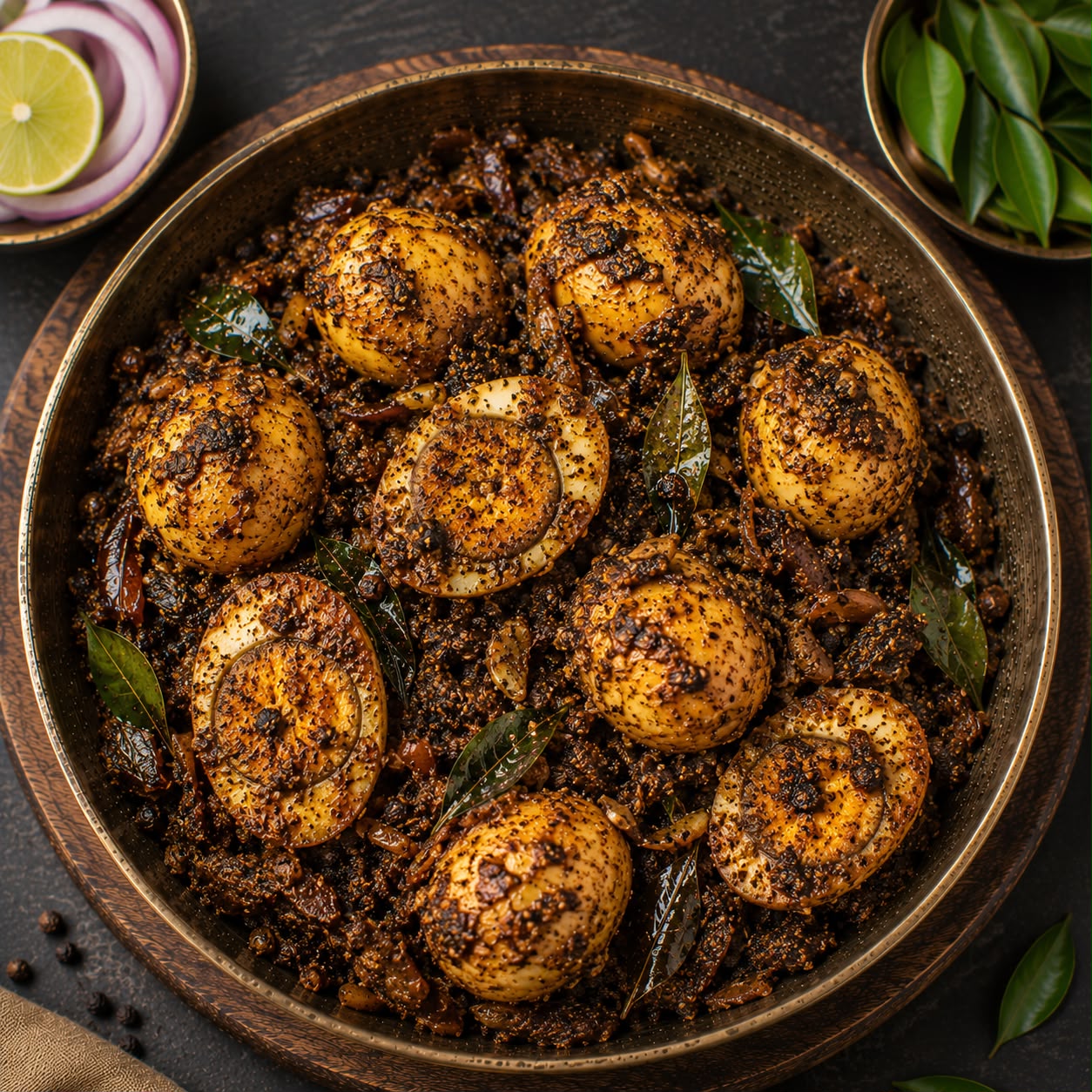 Egg Pepper Fry